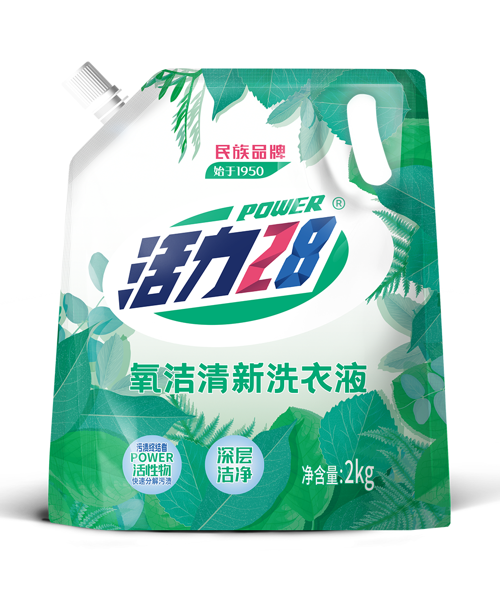氧洁清新洗衣液